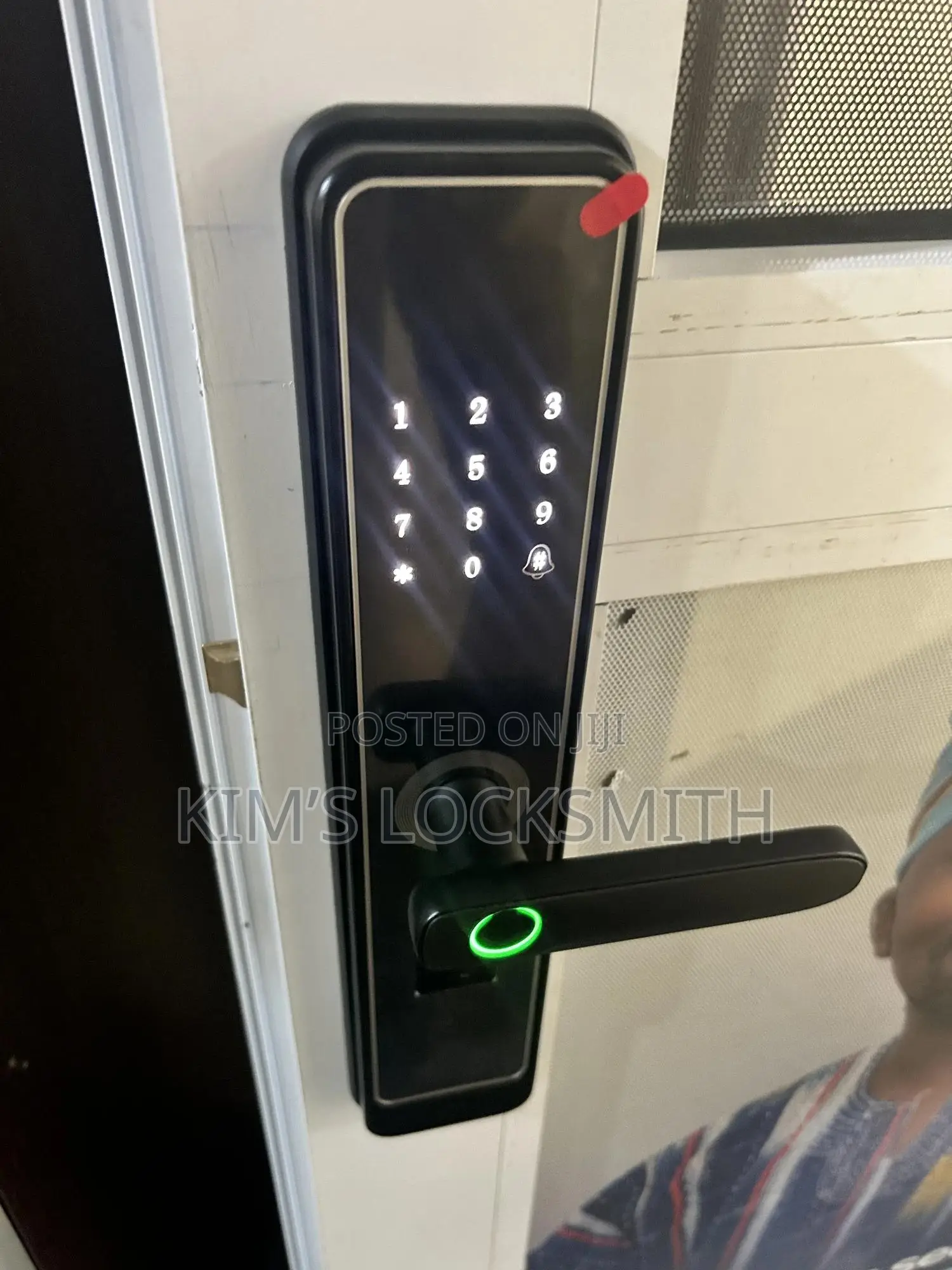 Smart Locks on Glass Doors (Locksmith)