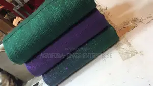 Purple and Gold Ombre Kente