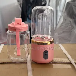Portable Rechargeable Blender/Smoothie Maker 400mlx2