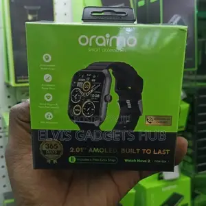 Oraimo Watch Nova 2 2.01" Amoled Ip68 Curved Touchscreen Smart Watch
