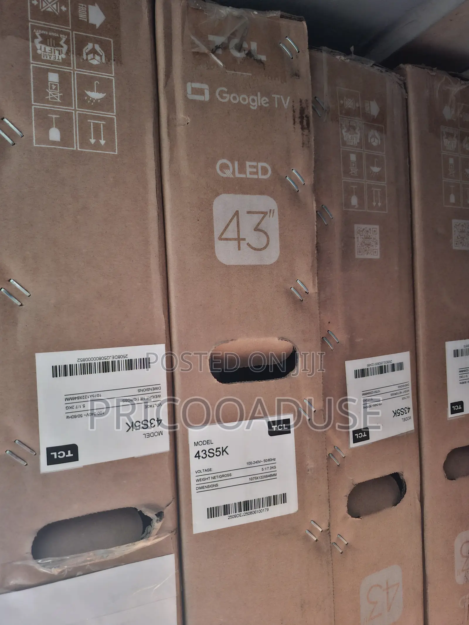 TCL 43" Qled Google Tv