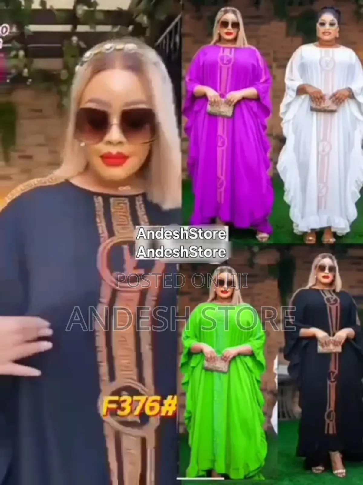 Free Size Straight Dress (Green Colour Only)