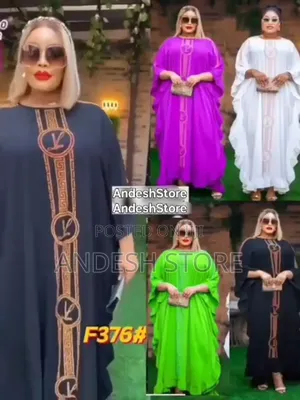 Free Size Straight Dress (Green Colour Only)