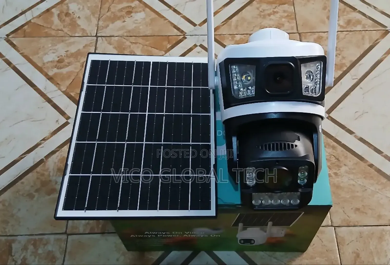Always on Video (Aov) 4g Solar PTZ Security Camera