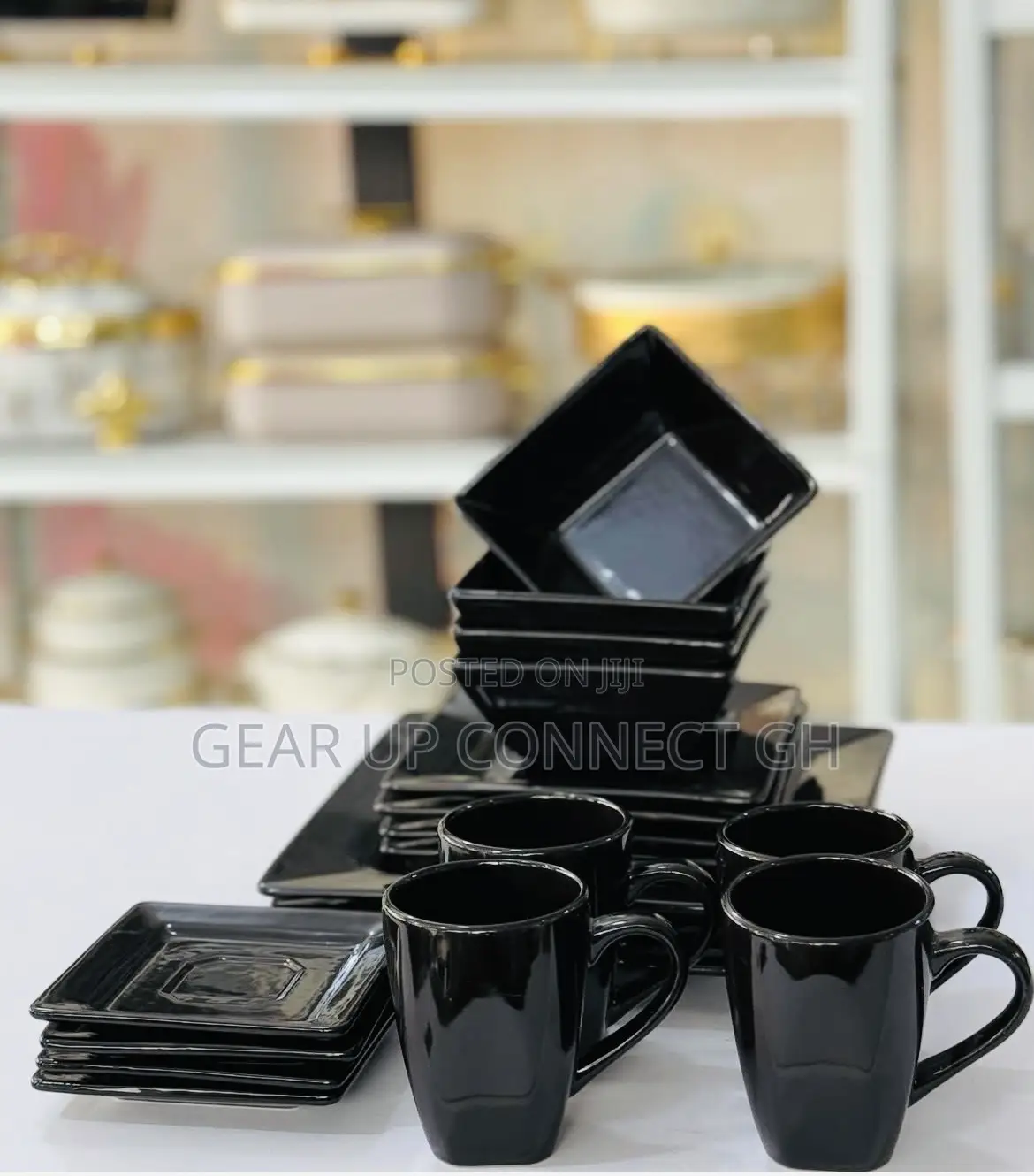 16 Pieces Squared Dinner Set