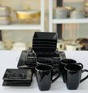 16 Pieces Squared Dinner Set