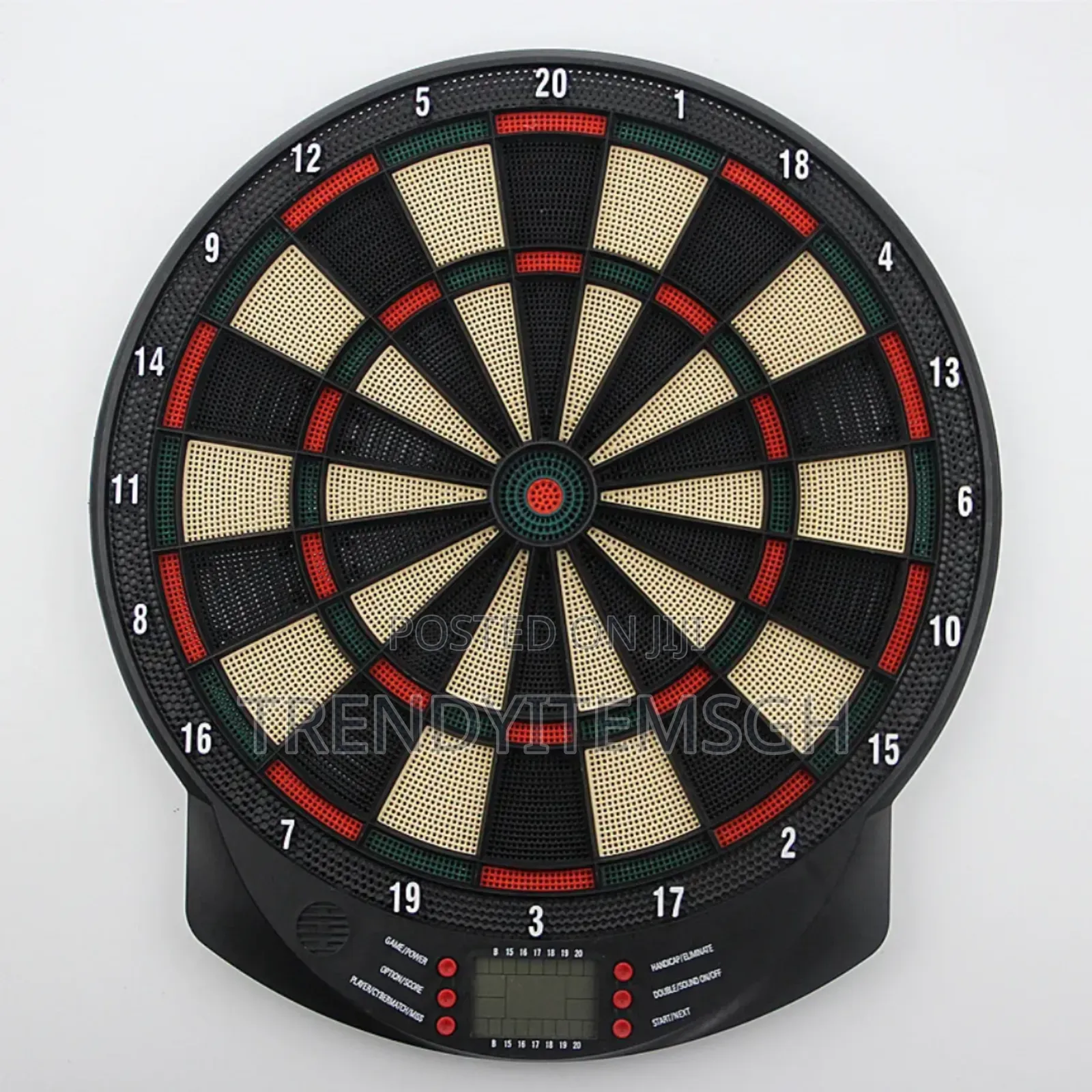 15" Electronic Dartboard With 6 Safety Dart Replacement Dart Heads