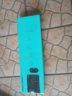 Logitech Mk120 Corded Keyboard and Mouse Combo Original
