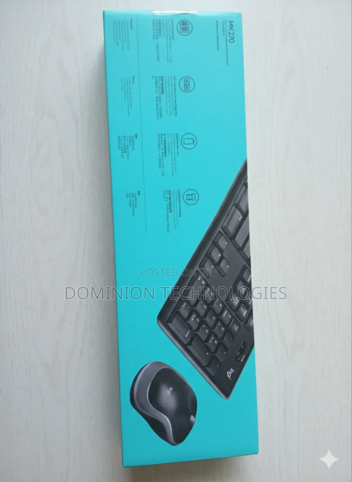 Logitech Mk270 Wireless Keyboard and Mouse Combo Original