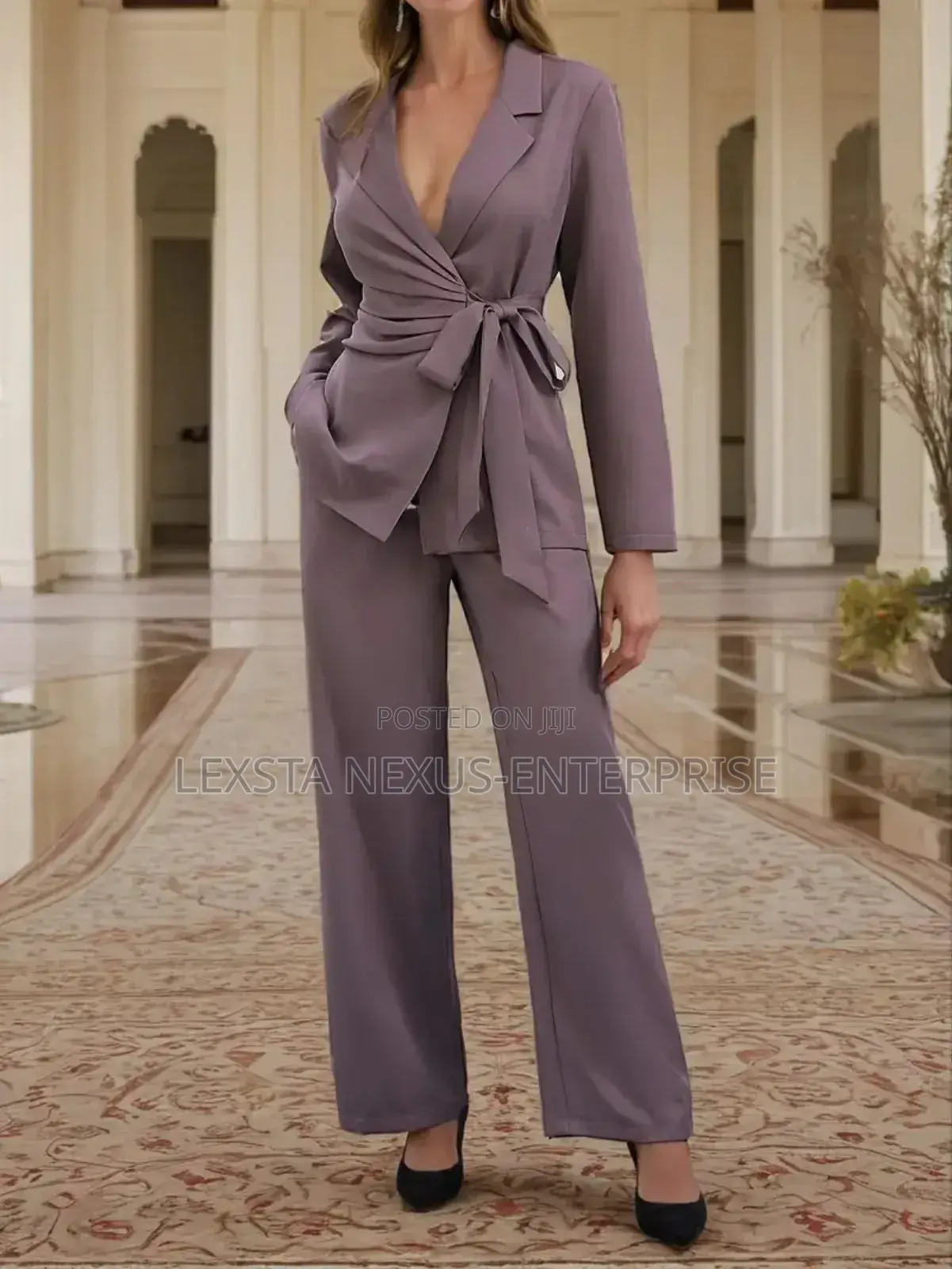 Peach Women Suit