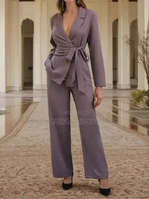 Peach Women Suit
