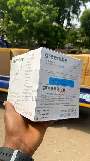 Greenlife I.V Cannula (22g) Blue