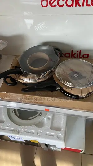 Decakila 7pcs Cookware Set