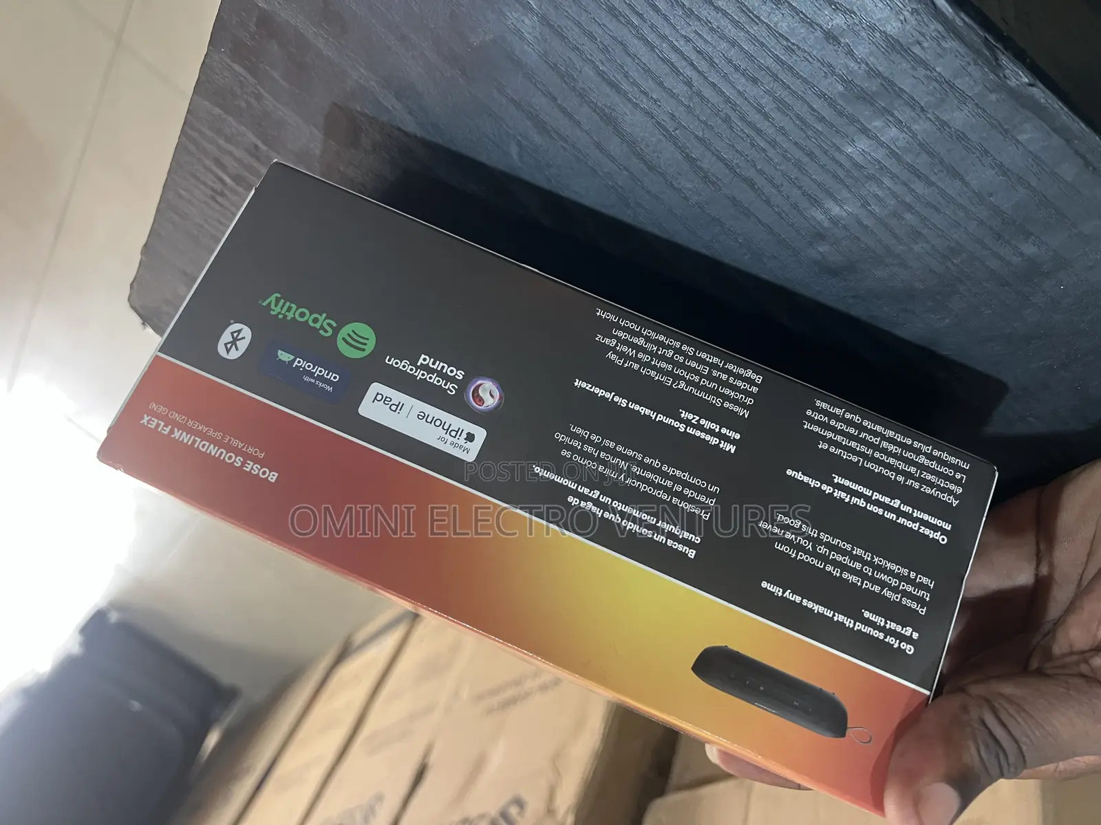 Brand New Bose Flex 2 Sound Link