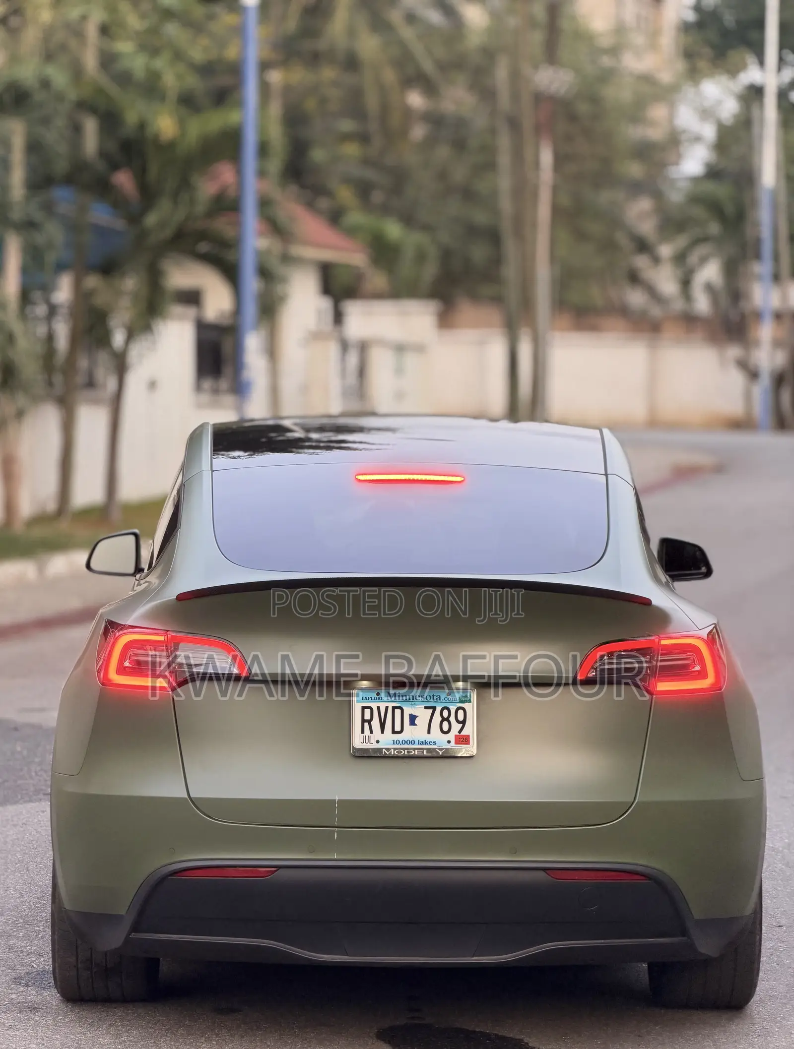 Tesla Model Y 2022 Green