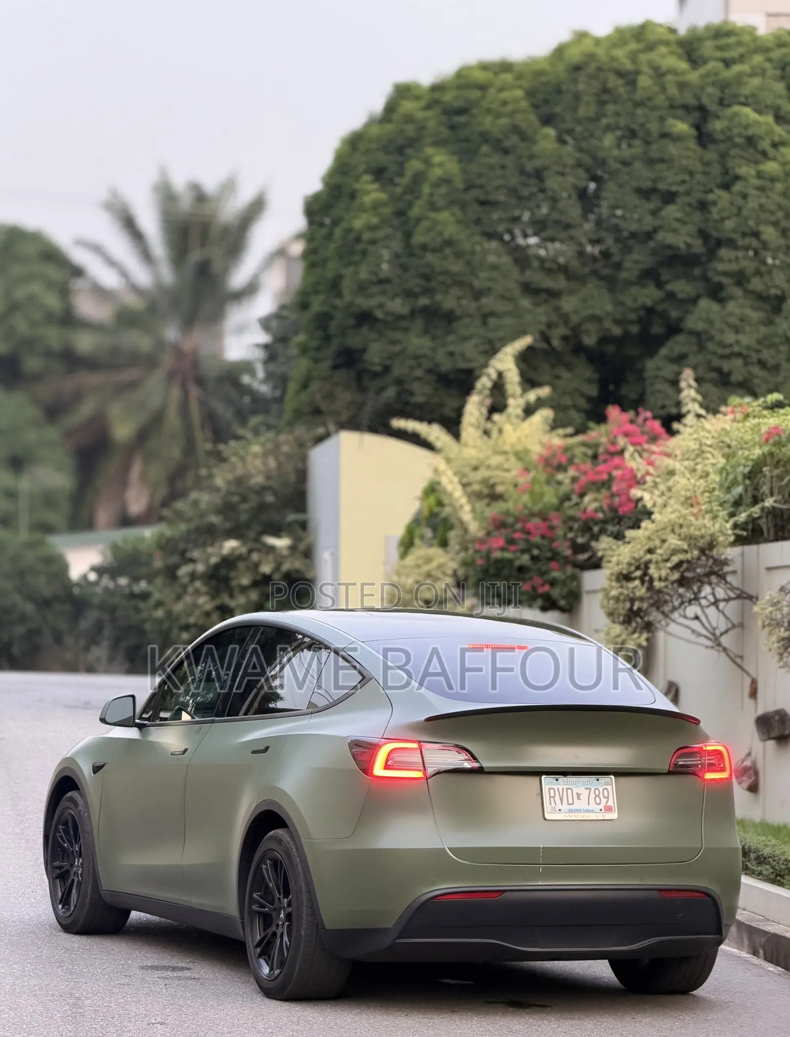 Tesla Model Y 2022 Green