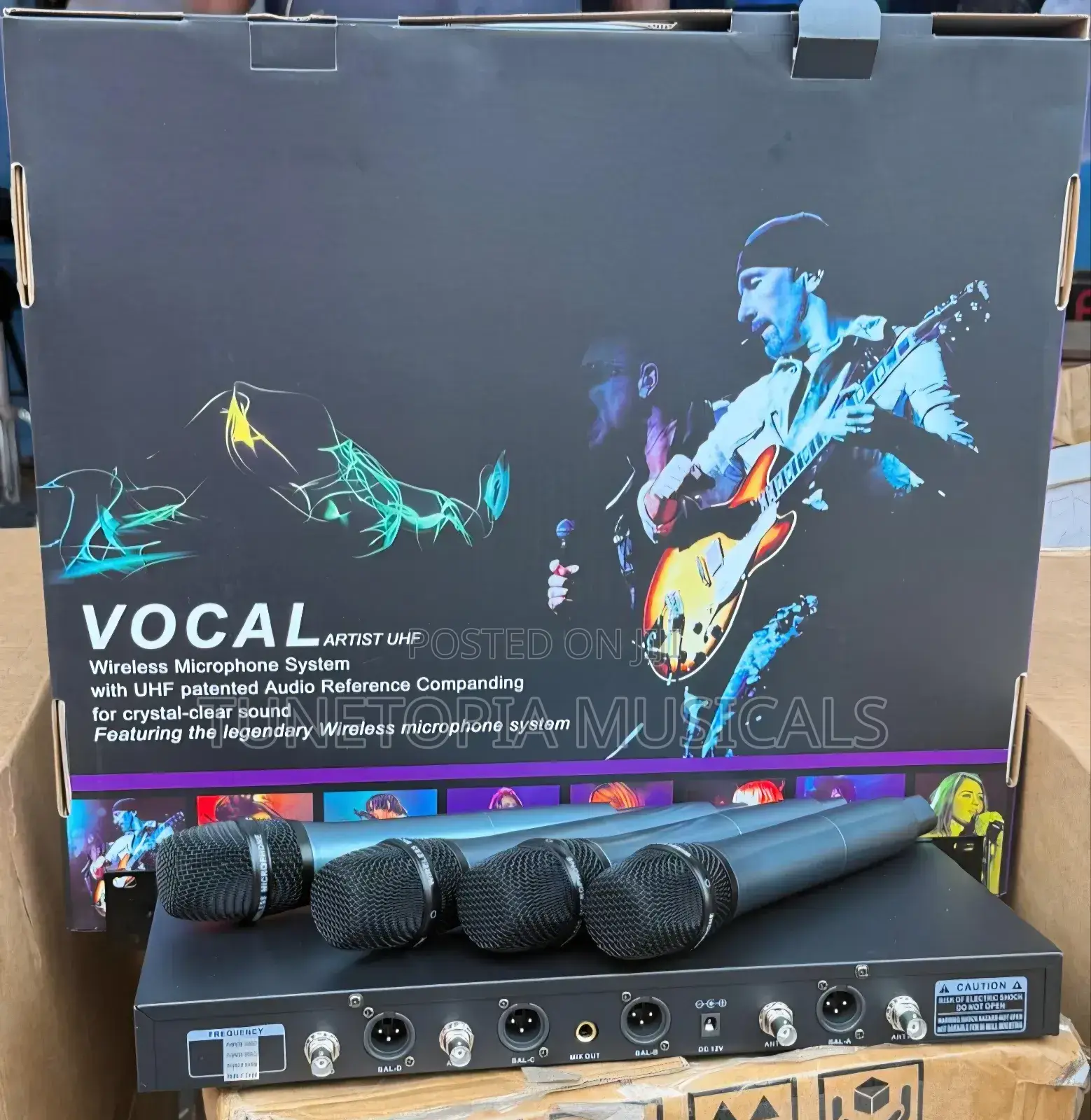 Shure U-6600 Uhf 4in1 Professional Wireless Microphone