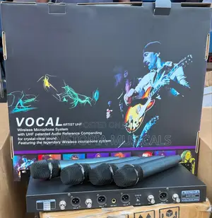 Shure U-6600 Uhf 4in1 Professional Wireless Microphone