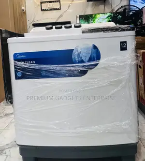 Midea 12kg Twin Tub Washing Machine Mt100w120/Wg