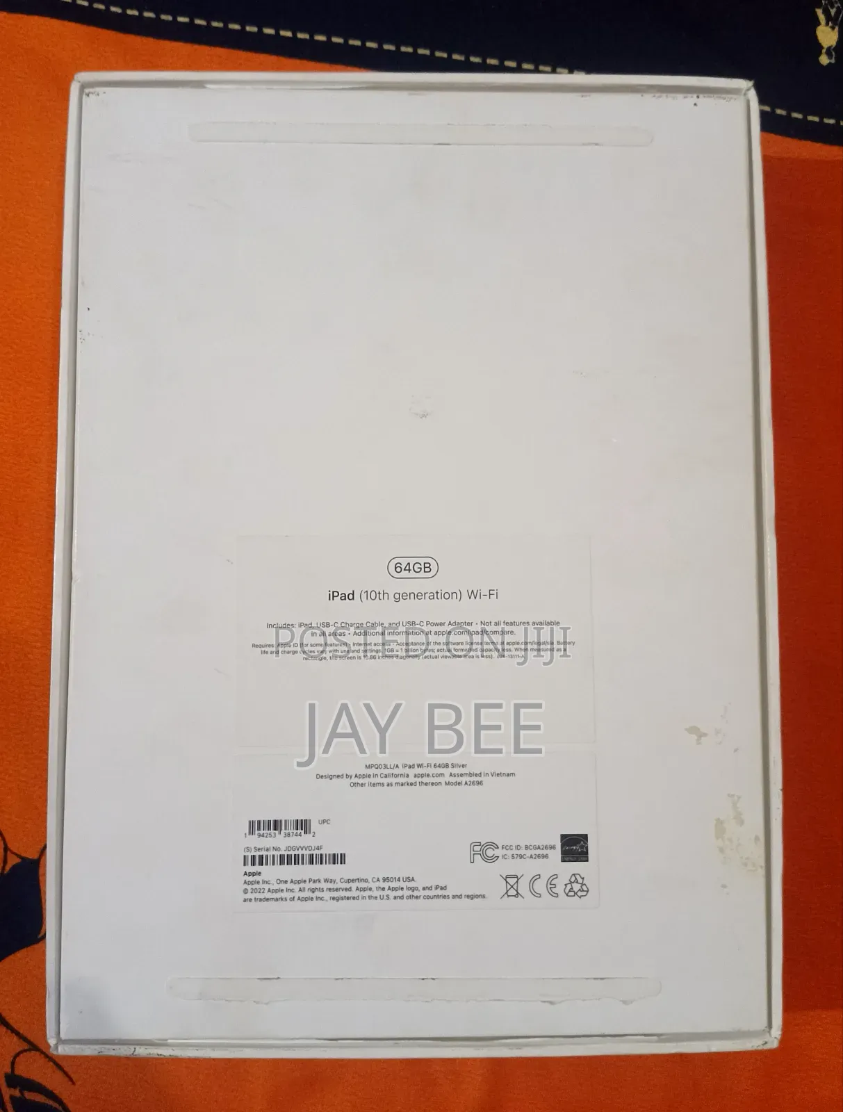 New Apple iPad (2022) 64 GB Silver
