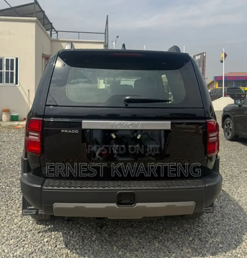 New Toyota Land Cruiser Prado 2025 Black