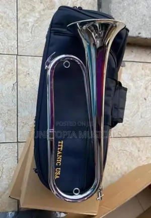 Titanic Brand Bugle In A Silver Finish