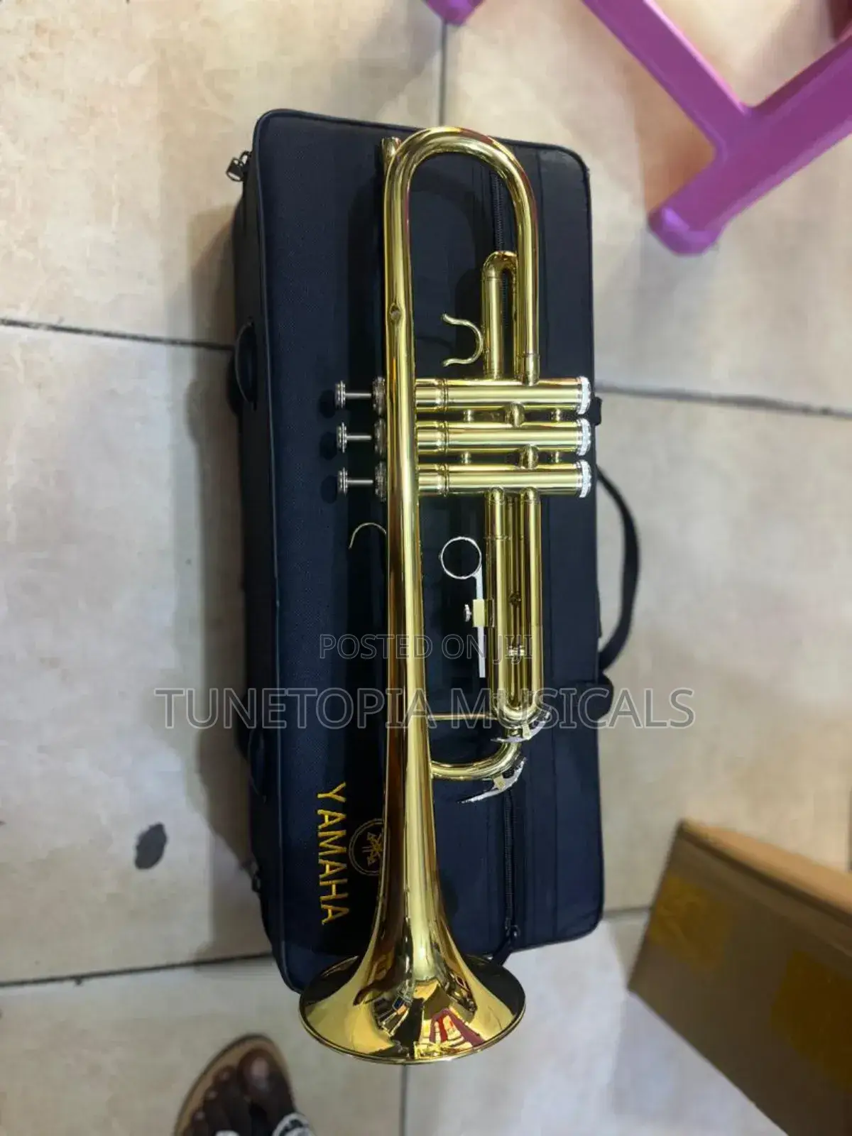 Yamaha Gold Trumpet