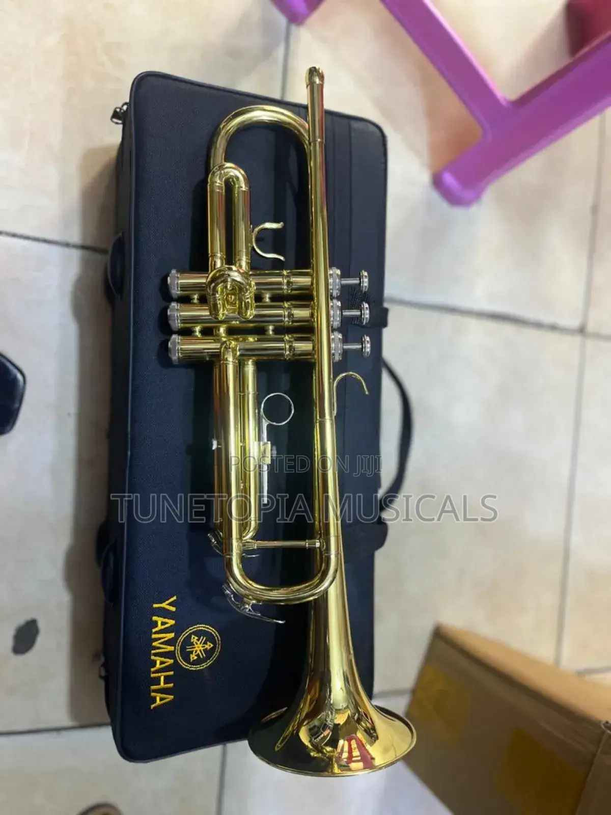 Yamaha Gold Trumpet