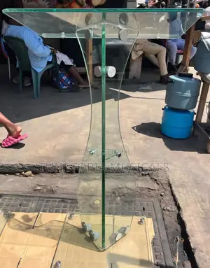 Tempered Glass Pulpit.