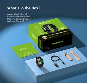 Oraimo Watch 6 Pro 1.69'' Full Touch Smart Watch