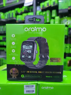 Oraimo Watch 6 2.04" TFT Ip68 Smart Watch