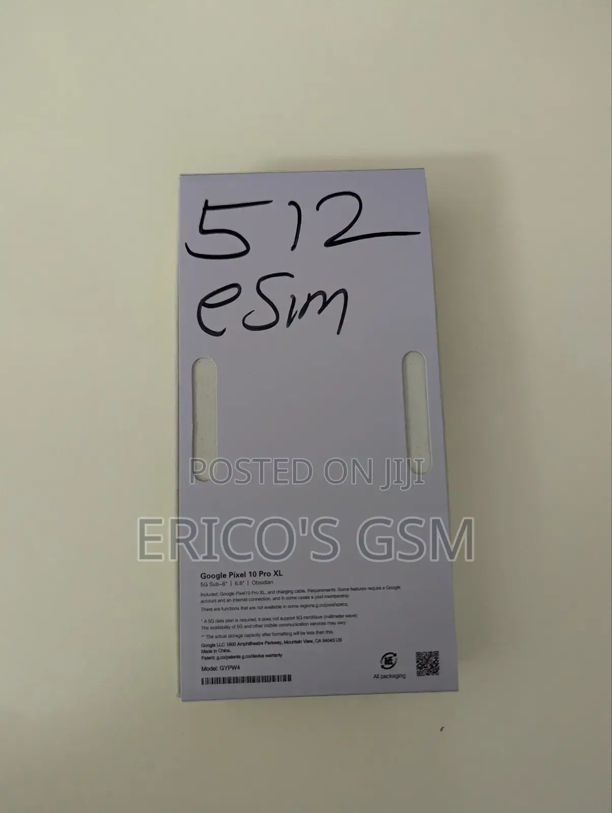 New Google Pixel 10 Pro XL 512 GB Black