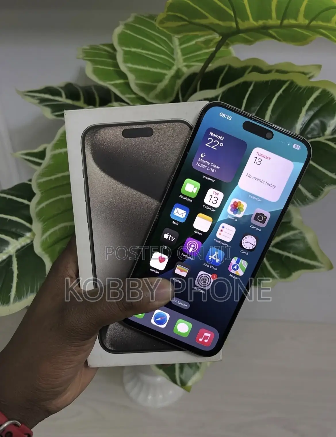 Apple iPhone 15 Pro Max 256 GB Silver