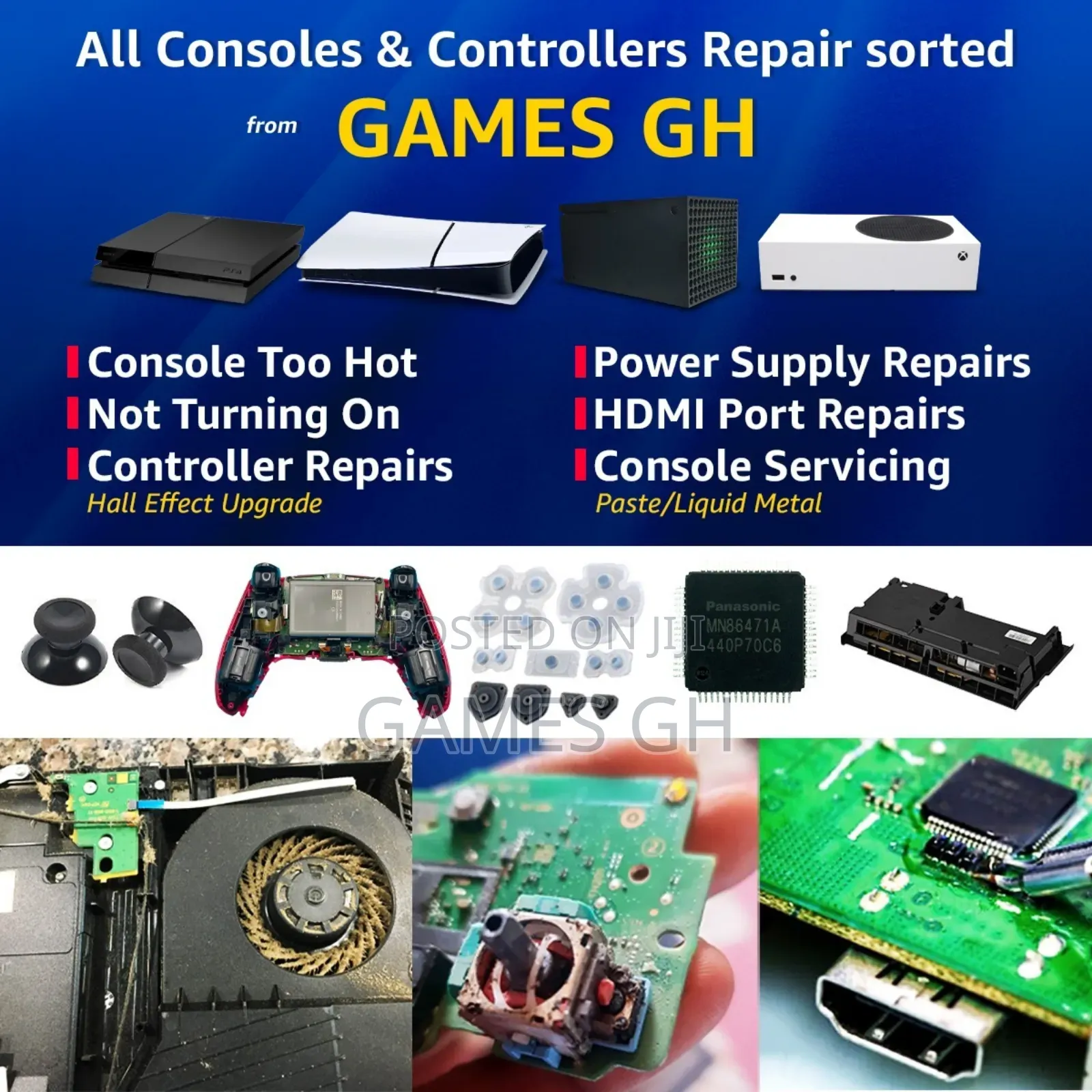 Ps4, Ps5 Xbox Repairs - Expert Console Repair