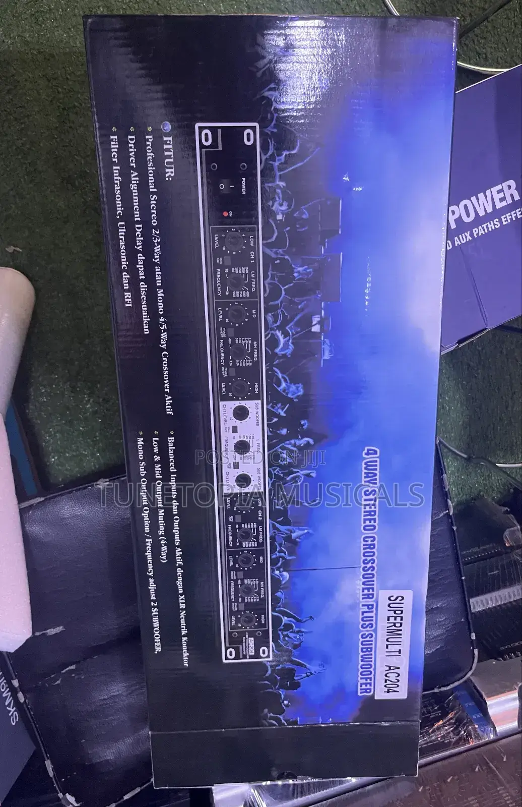 Supermulti Ac204 4-way Stereo Crossover Plus Subwoofer