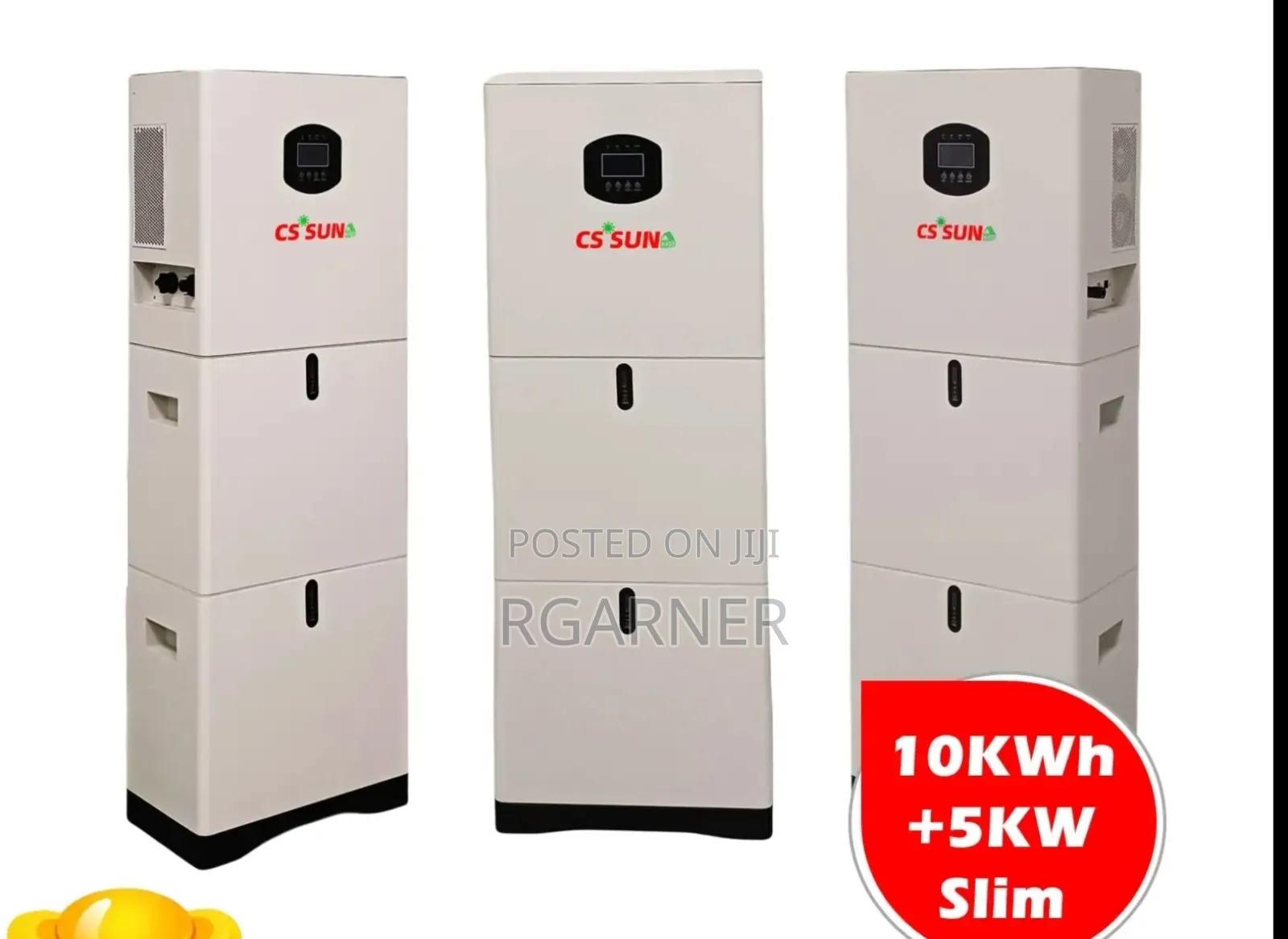 Slim Stackable 10kwh+5kw All in One Energy Storage System