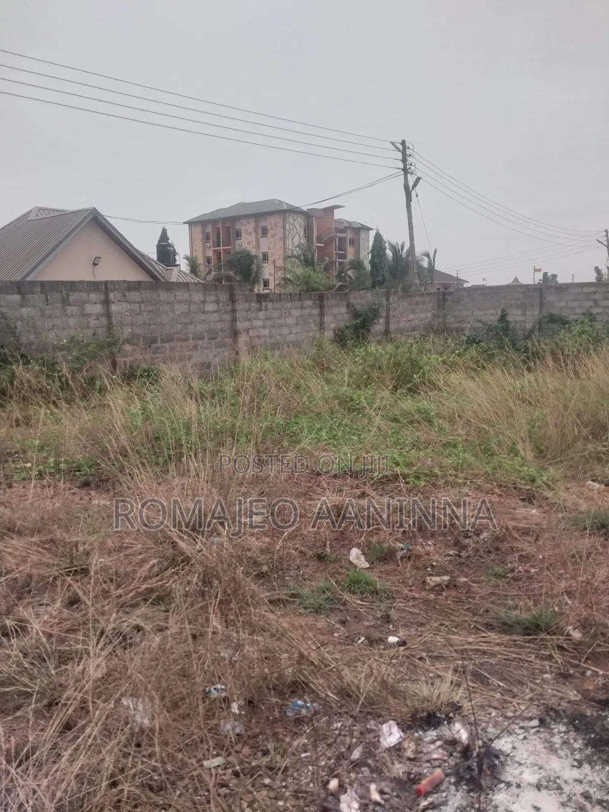 3 Plots of Roadside Land for Sale
