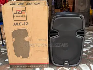 Jac-12 12inches Portable Bluetooth Pa Speaker With 2microphone