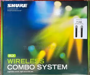 Shure Blx288/Pg58 Dual Vocal Wireless Microphone