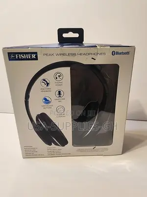 Fisher Peak Wireless Headphones From Usa