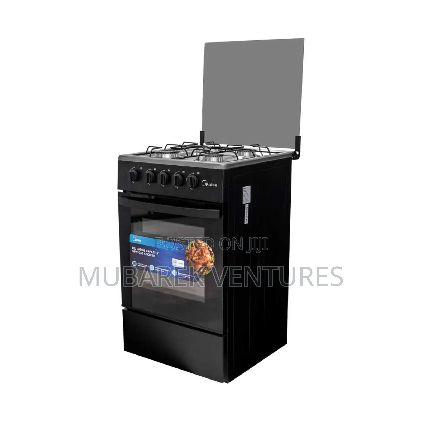 Midea 4 Burner Gas Cooker With Oven