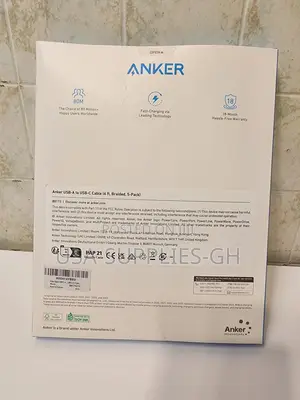 Anker Super Fast 6ft Usb A To Usb C Cable - From Usa