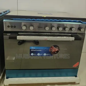 Midea 5 Burner Gas Cooker With Oven
