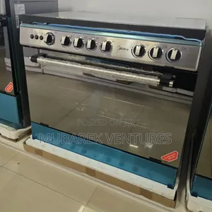 Midea 5 Burner Gas Cooker With Oven