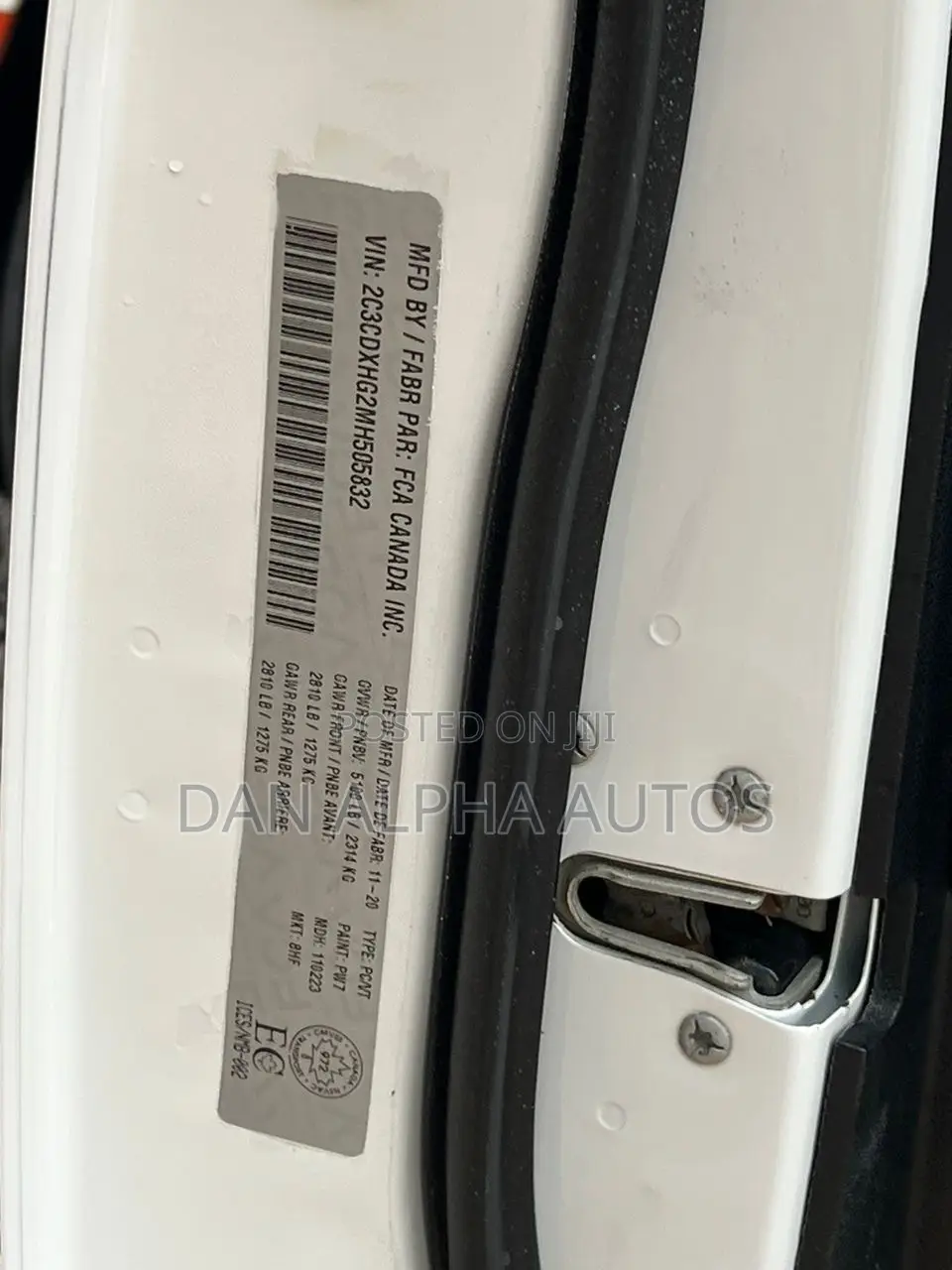 Dodge Charger 2021 White