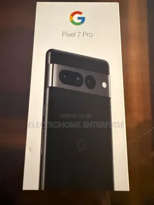 New Google Pixel 7 Pro 256 GB Black