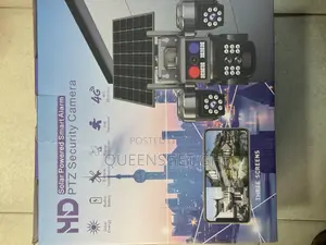 3 Lens 4g Solar CCTV Surveillance PTZ Security Camera Takes Sim Card
