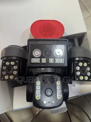 3 Lens 4g Solar CCTV Surveillance PTZ Security Camera Takes Sim Card