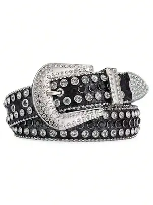 Chrome Rhinestone Y2k Available