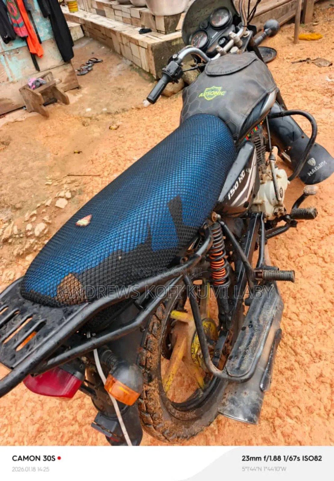 Bajaj Boxer 150 UG 2025 Black